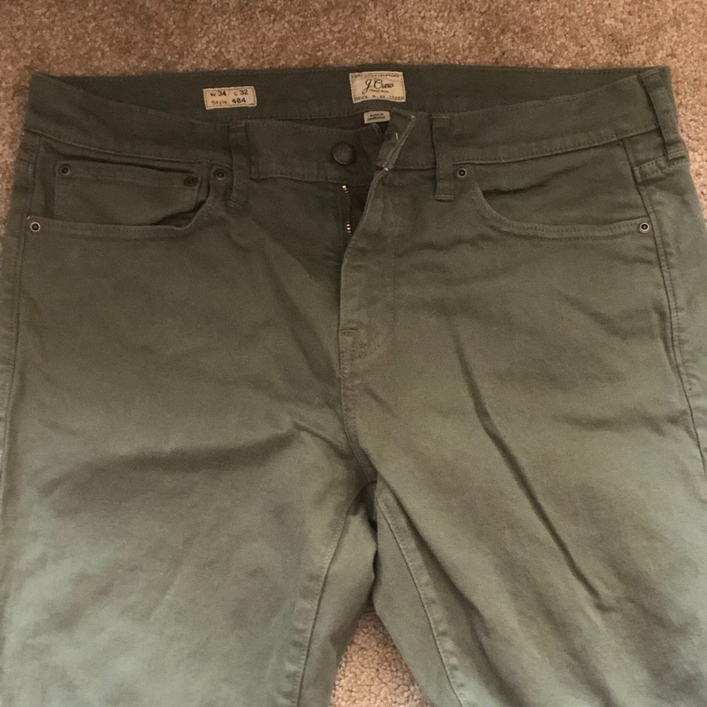 J. Crew Men's 5 Pocket Pant 34 x 32 484